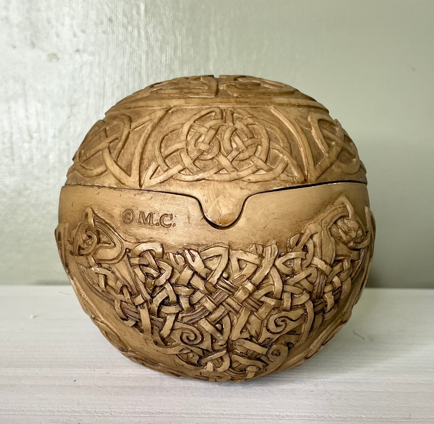Celtic Skull Trinket Dish
