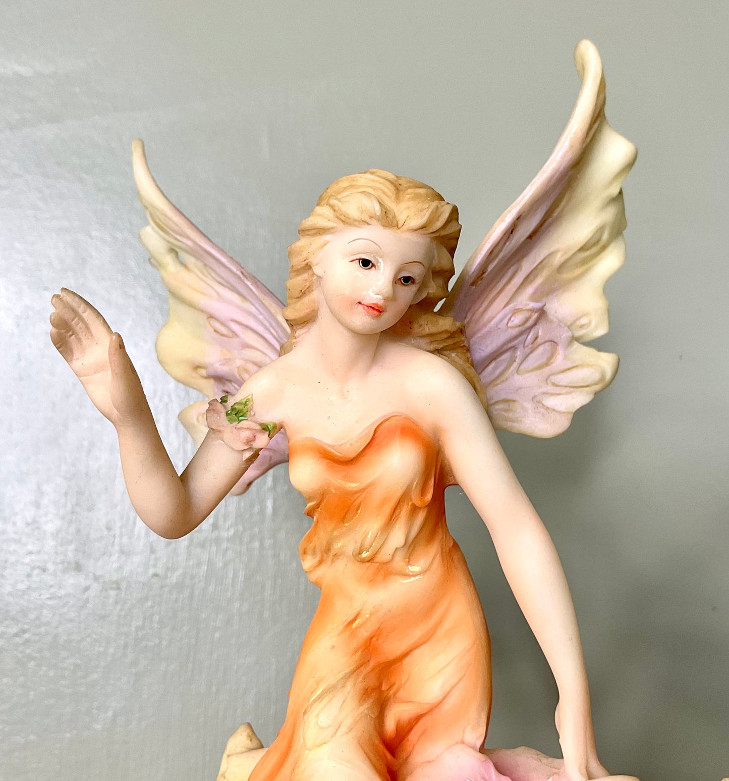 Fairy with Bunny Statue - Summit Collection RARE