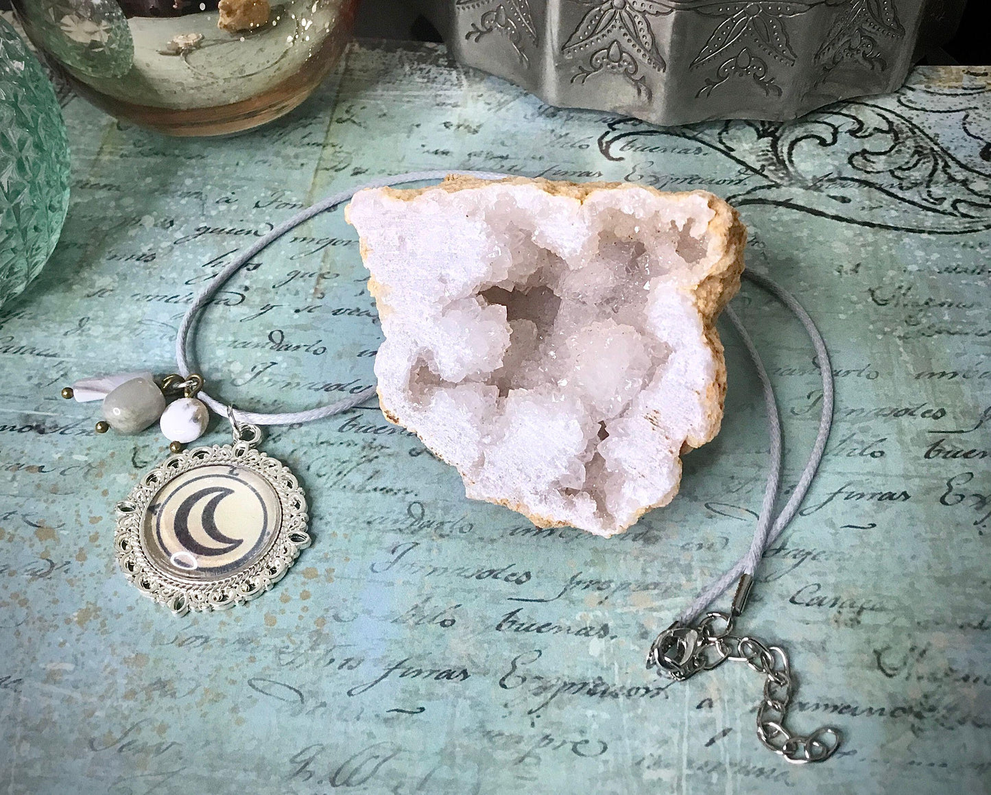 Moon Glyph Amulet