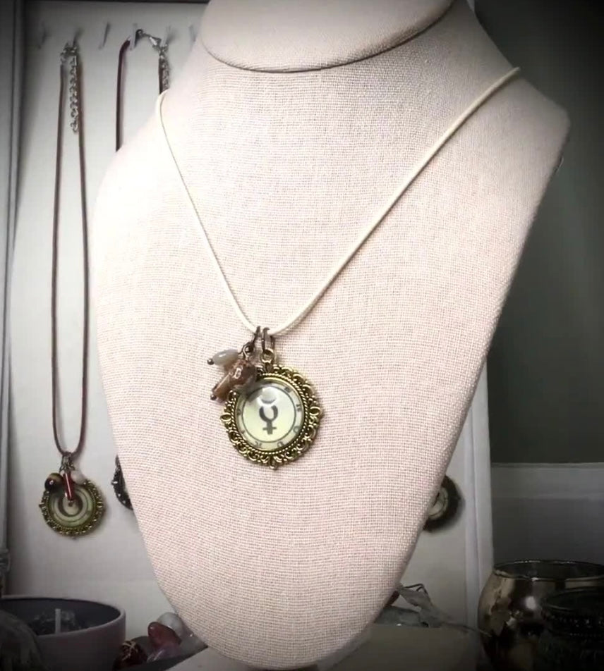 Mercury Glyph Amulet