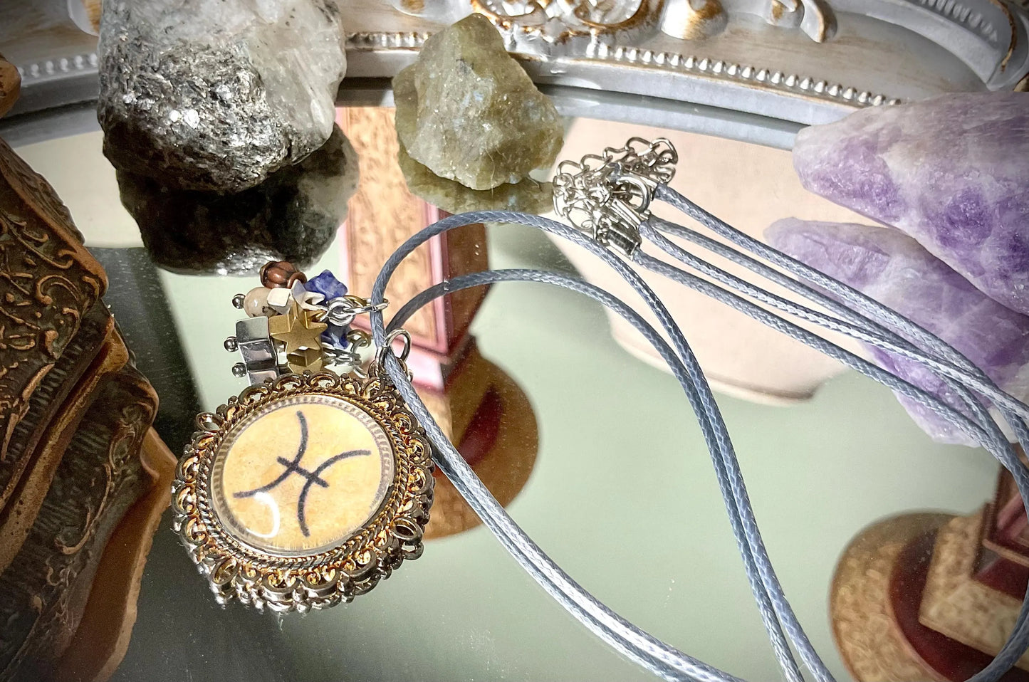 Pisces Glyph Amulet