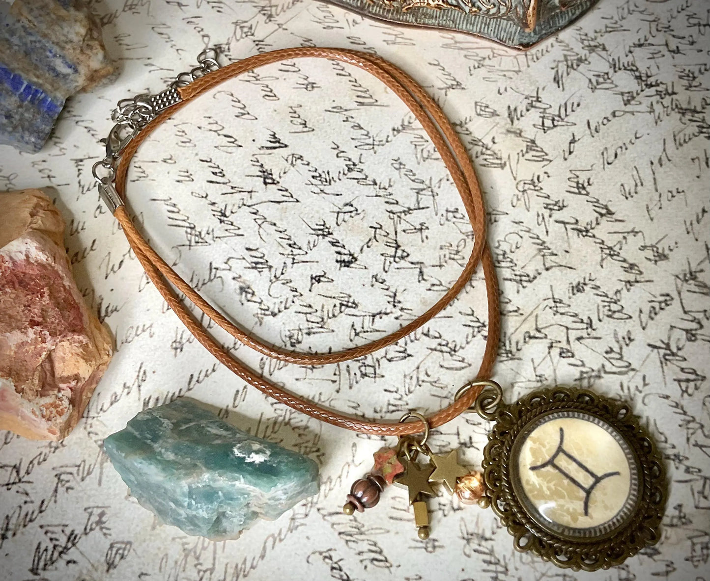 Gemini Glyph Amulet