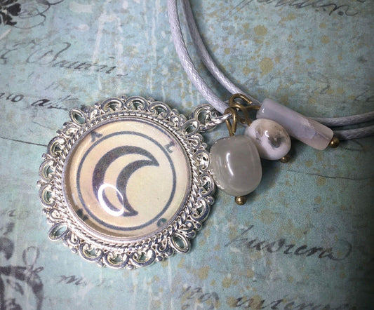 Moon Glyph Amulet