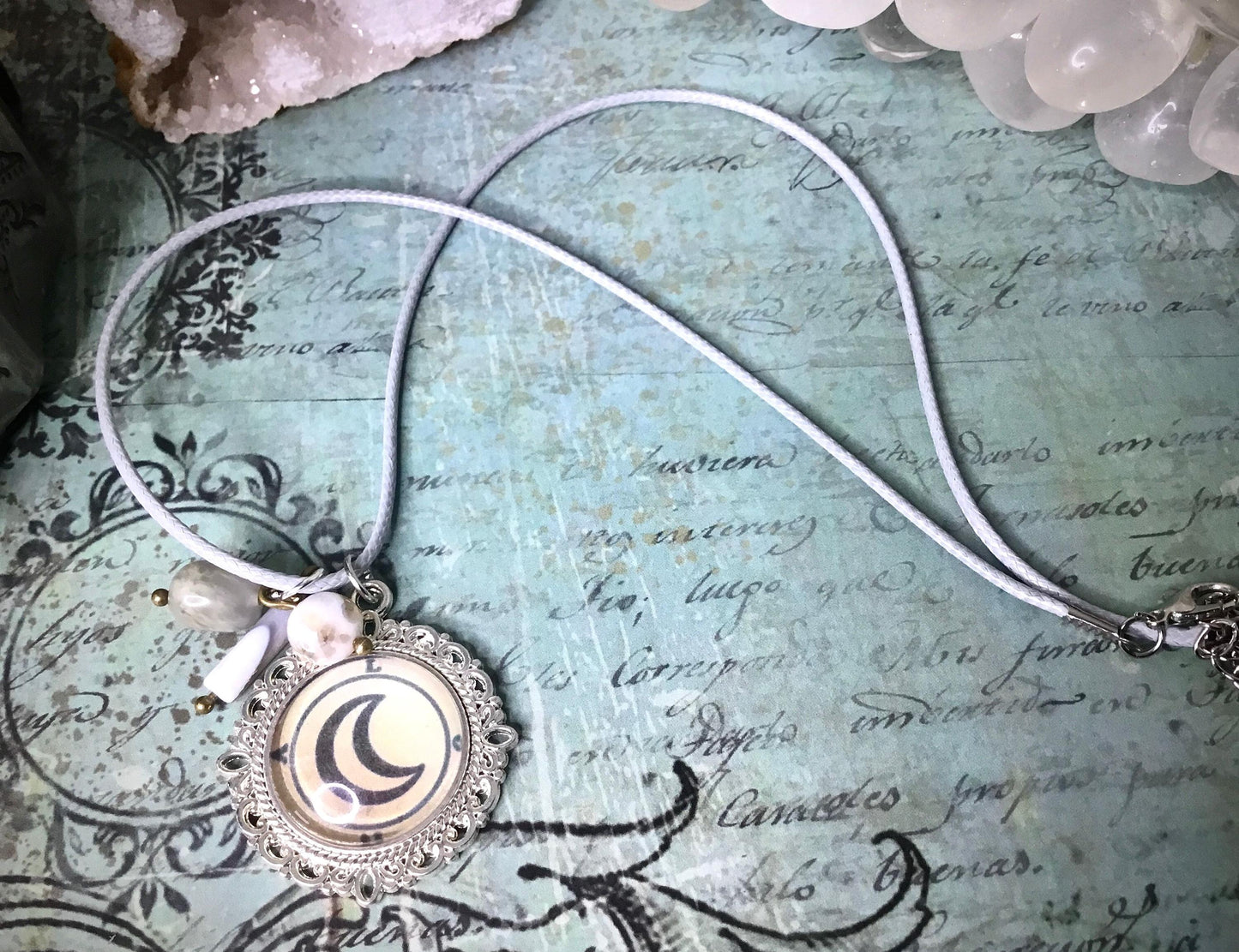 Moon Glyph Amulet
