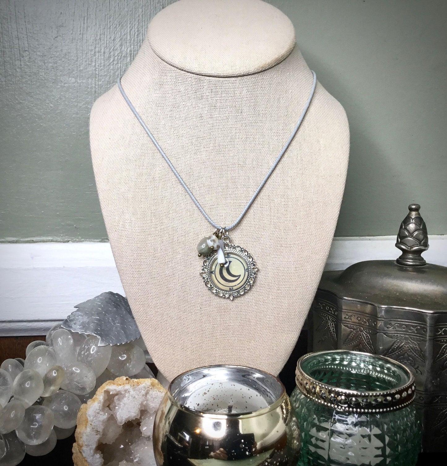 Moon Glyph Amulet