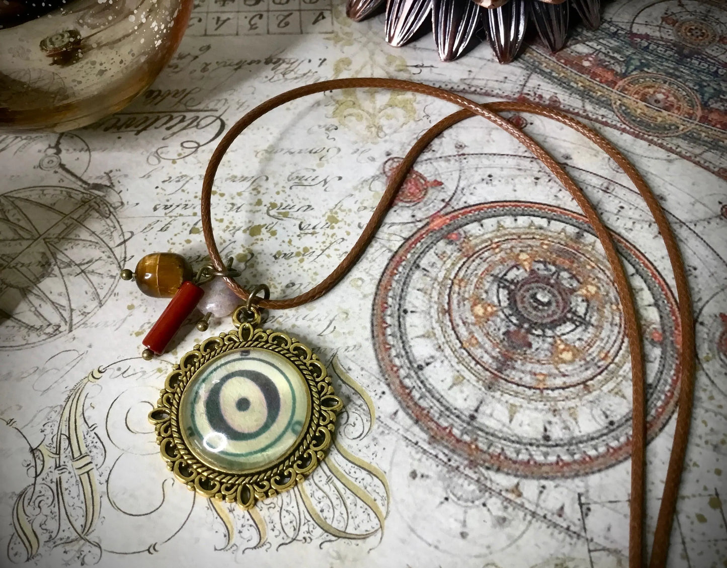 Solar Glyph Amulet