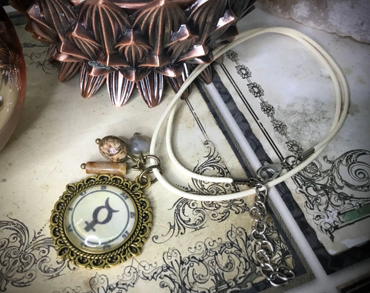 Mercury Glyph Amulet