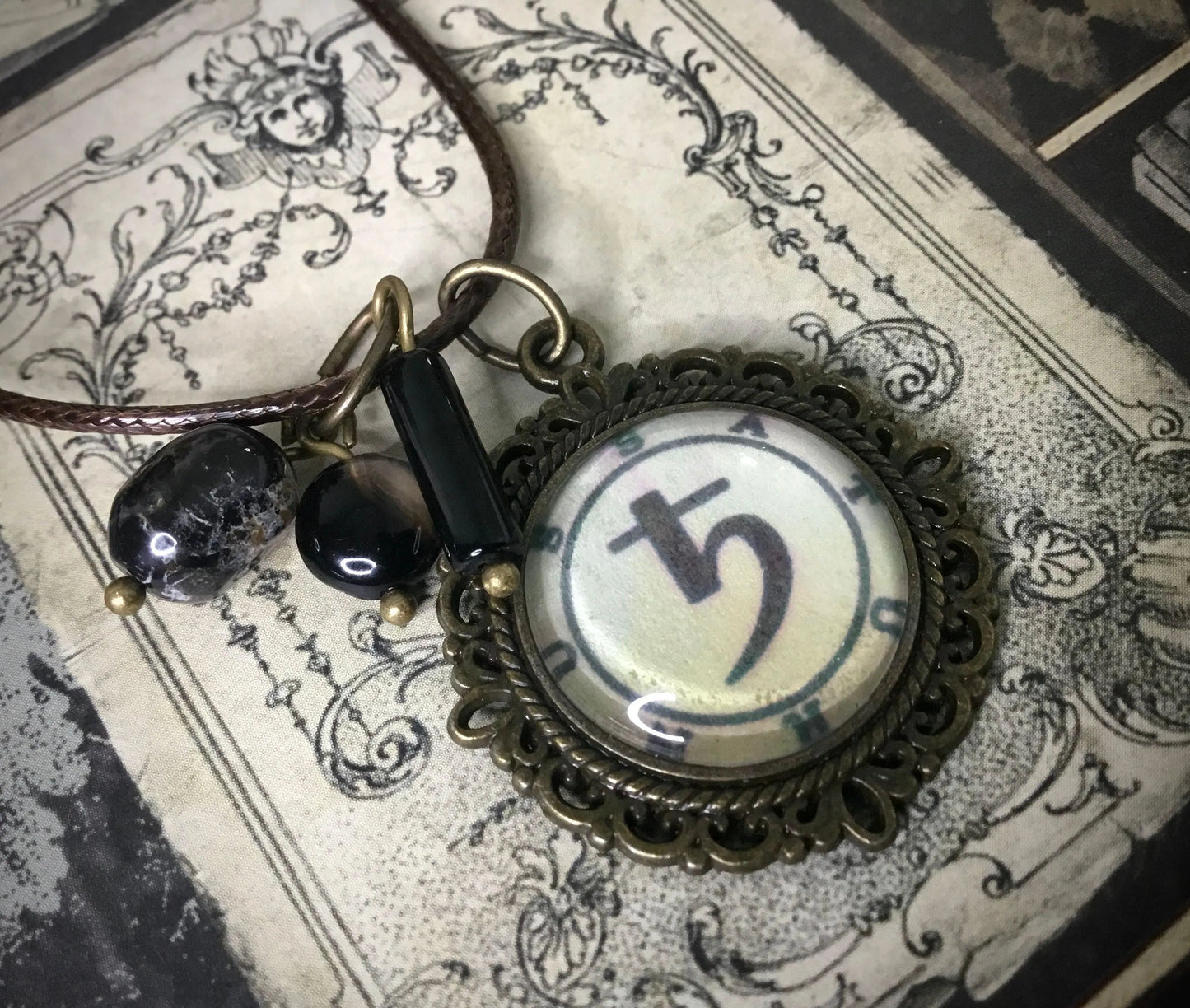 Saturn Glyph Amulet