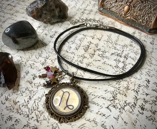 Capricorn Glyph Amulet