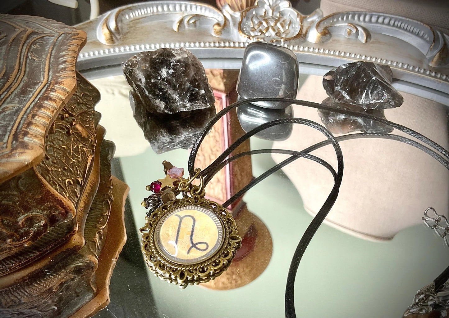 Capricorn Glyph Amulet