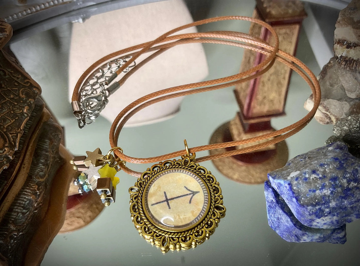 Sagittarius Glyph Amulet