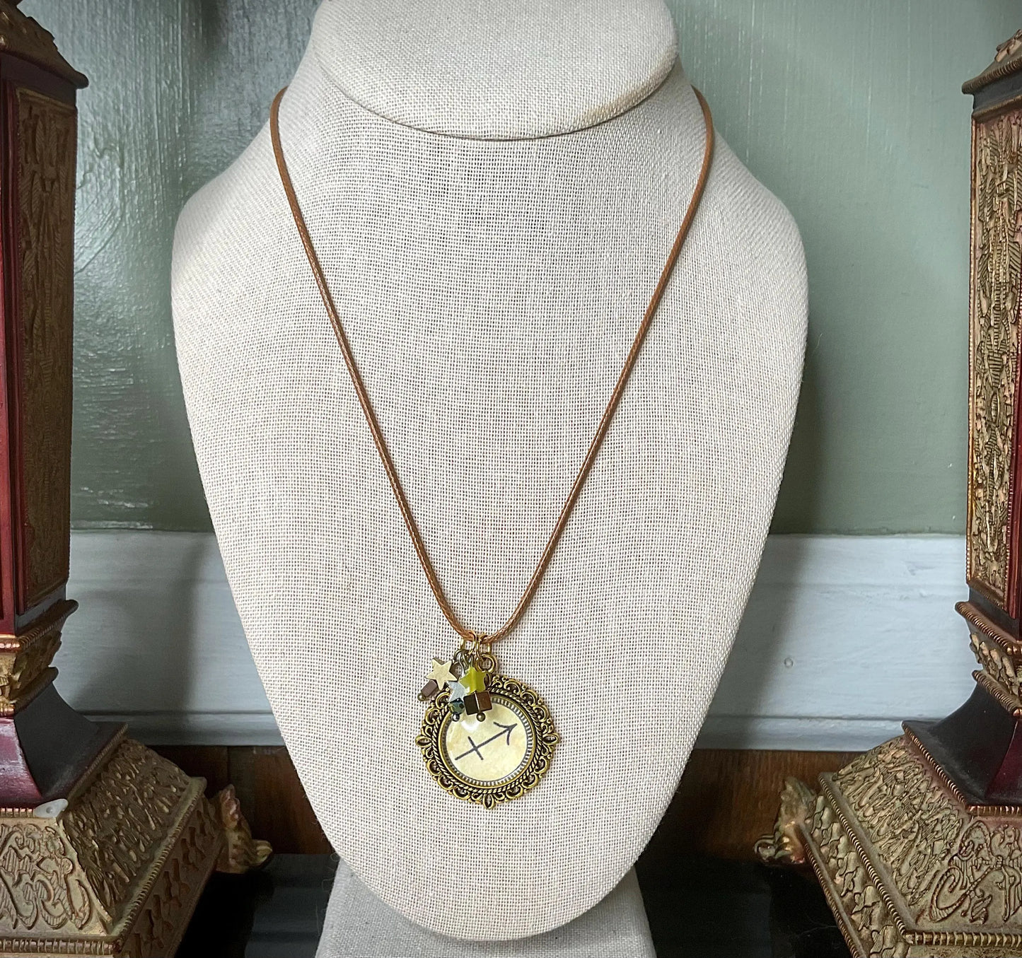 Sagittarius Glyph Amulet