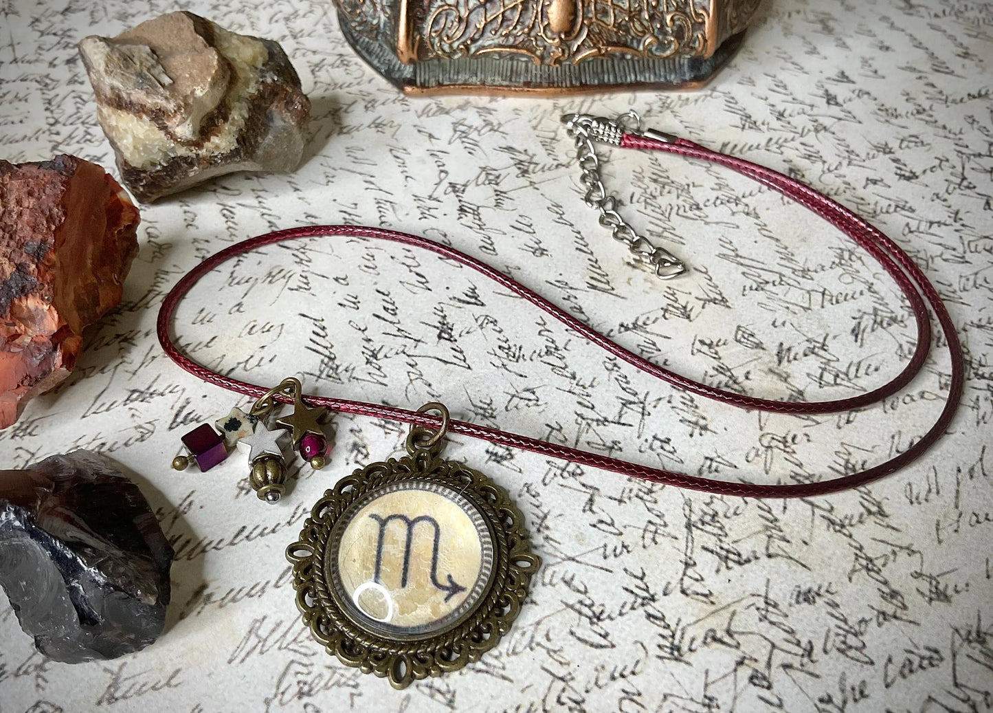 Scorpio Glyph Amulet