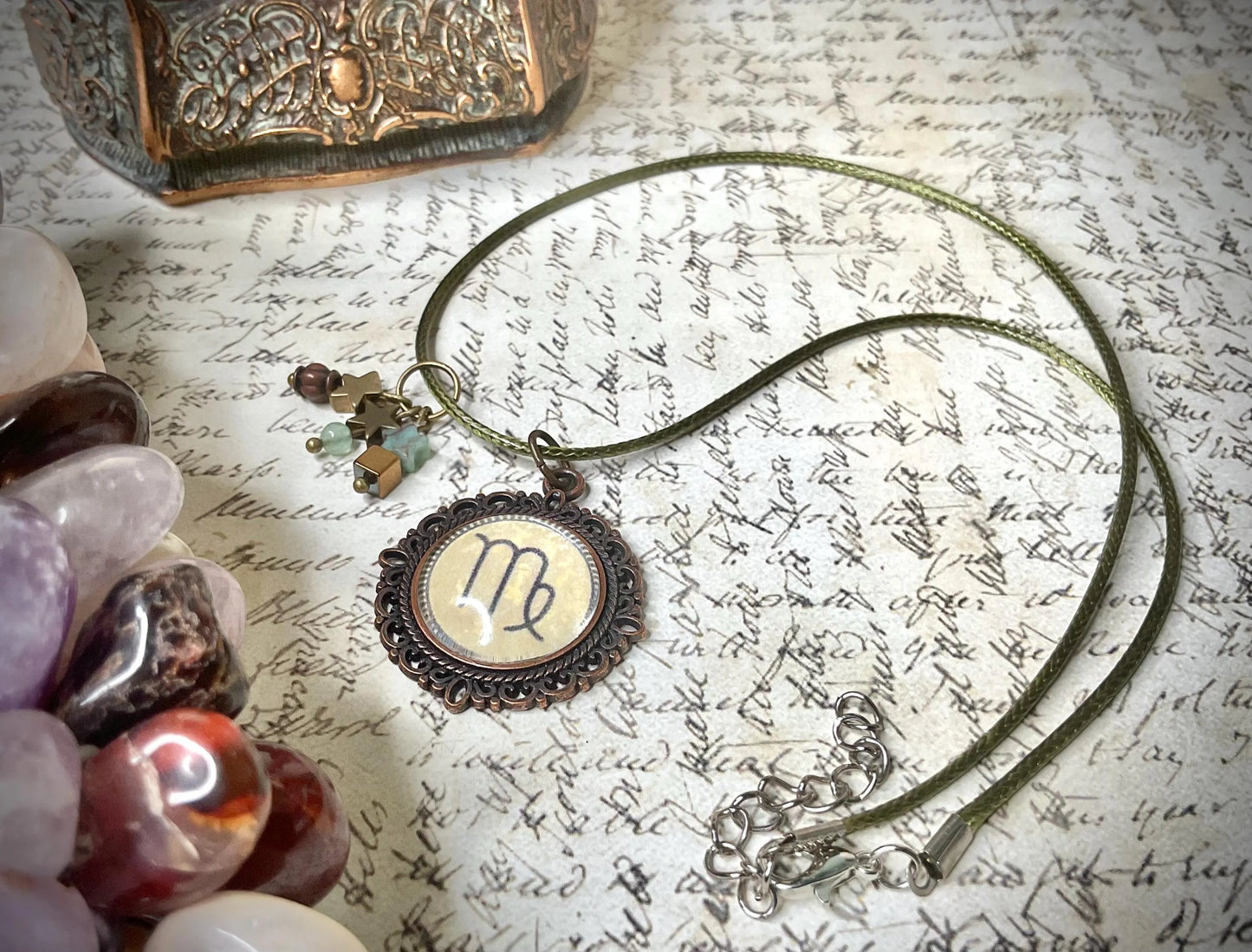 Virgo Glyph Amulet