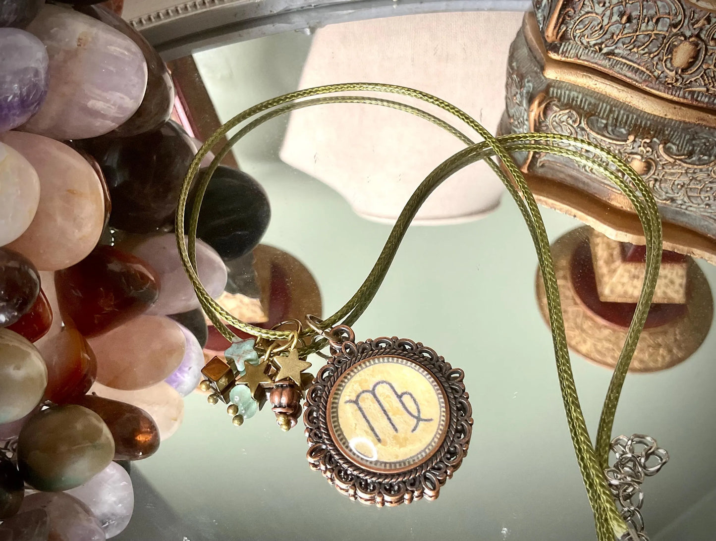 Virgo Glyph Amulet