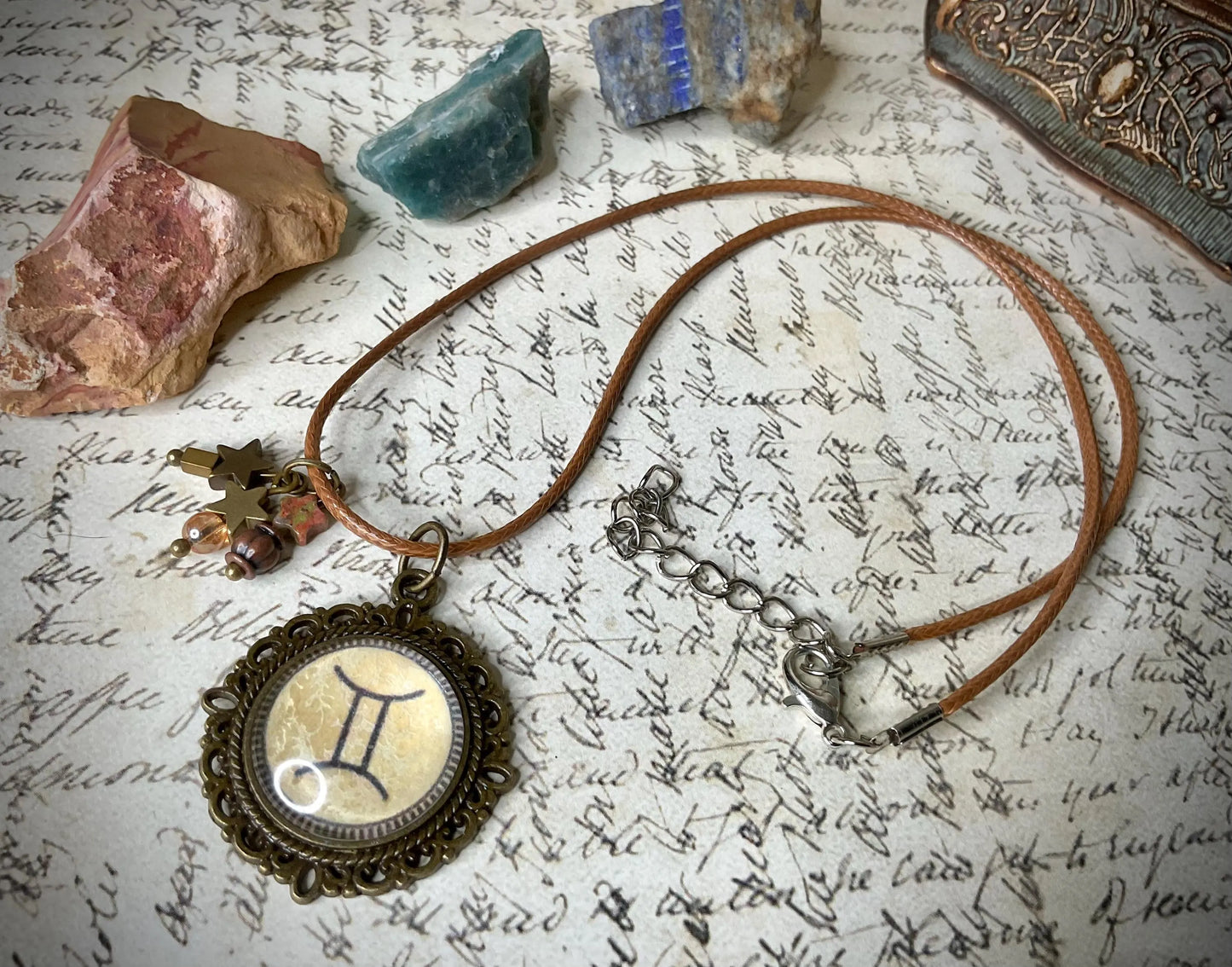 Gemini Glyph Amulet