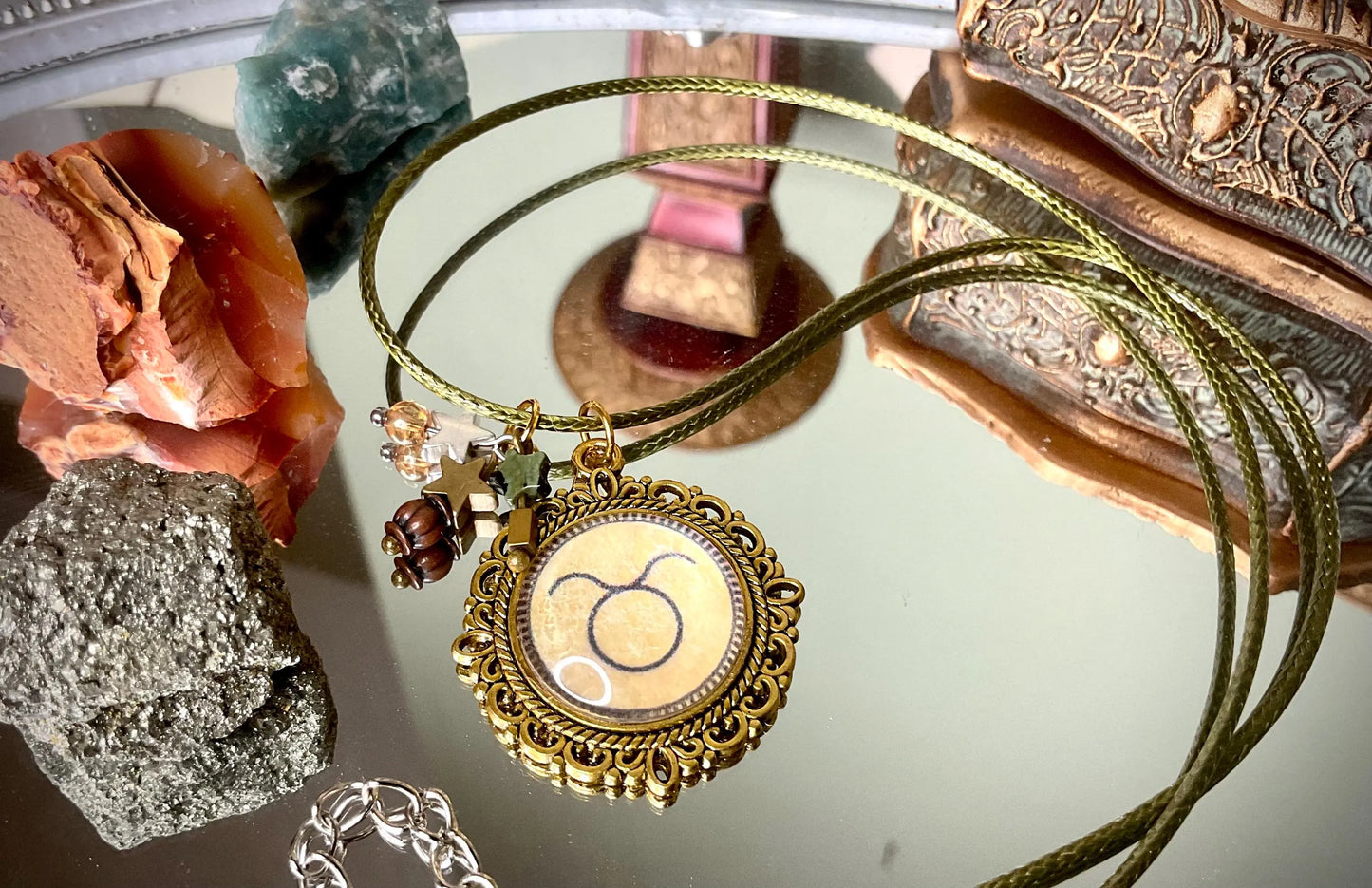 Taurus Glyph Amulet