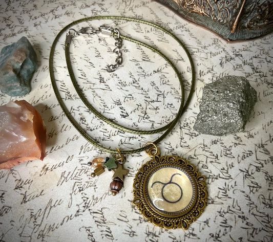 Taurus Glyph Amulet